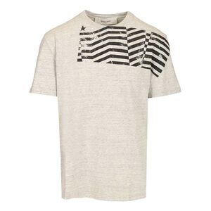 Golden Goose Men Flag Print T-Shirt